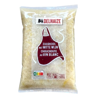 Delhaize | Zuurkool met wijn voorgekookt 