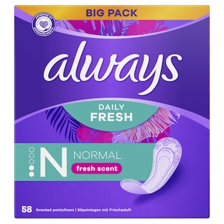 Always | Daily | Inlegkruisjes | Normal Deo 