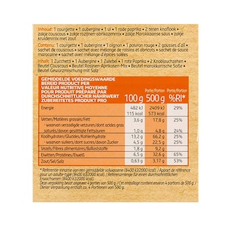 Delhaize | Maaltijdbox | Couscous 