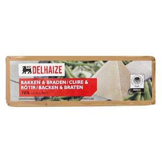 Delhaize | Margarine | Cuire et rôtir | 78% m.g. 