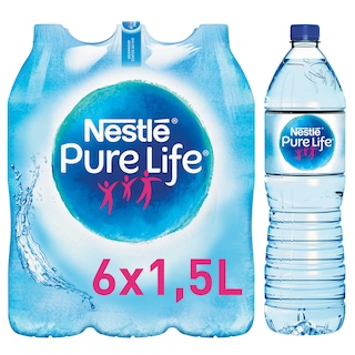 Nestlé | Pure Life | Mineraalwater | Niet bruisend | PET 6 x 1,5 l