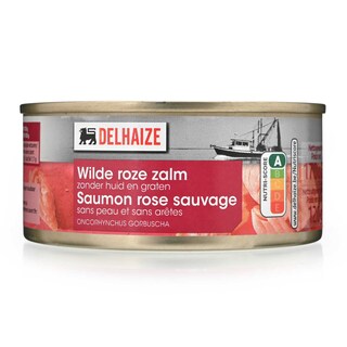Delhaize | Saumon rose 170 gr