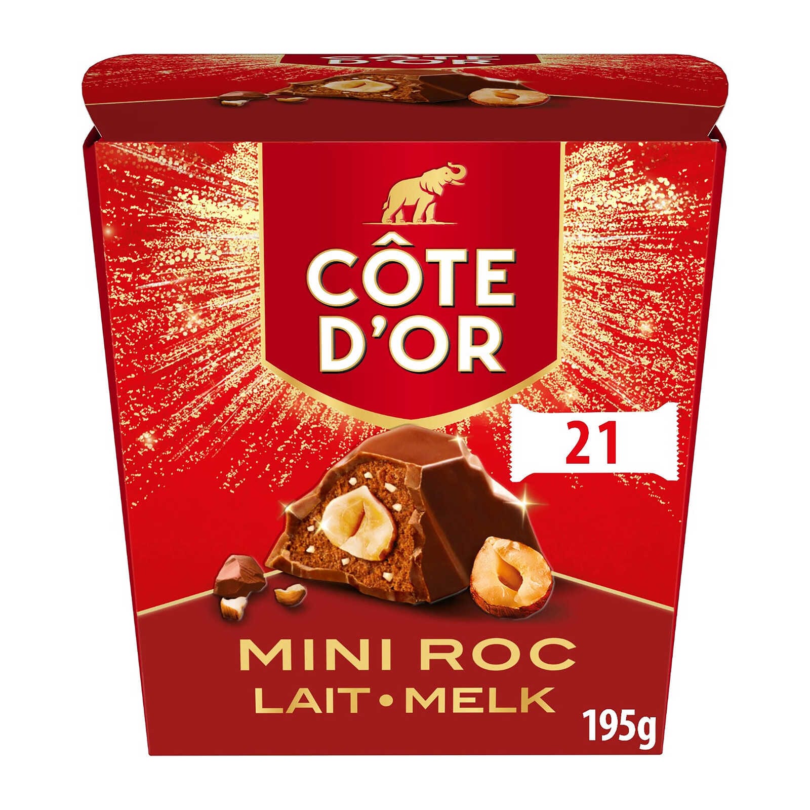 Côte d'Or Pralines | Mini Roc | Chocolade | Hele Noot