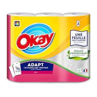 Okay | Essuie-tout | Adapt | Eco 3 pc