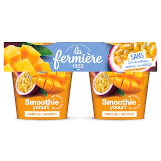 La Fermière | Yoghurt | Mango | Passievrucht 2 x 140 gr