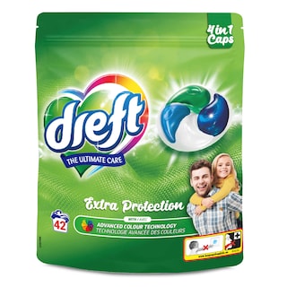 Dreft | 4in1 Caps | Wasmiddel | Caps | Regular 