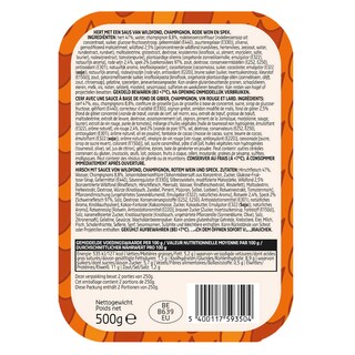 Delhaize | Cerf | A la sauce chausseur 500 gr