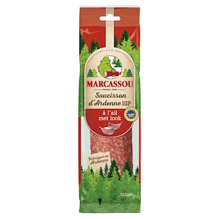 Marcassou | Saucisson D'Arden | Avec ail 