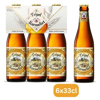 Tripel Karmeliet | Bière blonde | Tripel | 8,4% alc. | Bouteille 6 x 33 cl