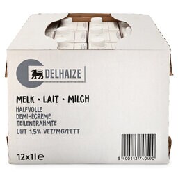 Delhaize | Lait | Demi-écrémé 