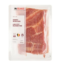 Delhaize | Lard petit-déjeuner | Maxi pack 350 gr