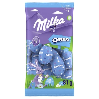Milka | Paaseieren| Melkchocolade | Oreo 81 gr