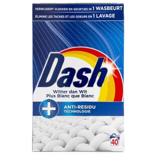 Dash | Poudre à lessive | Original | 2,2KG 40 pc