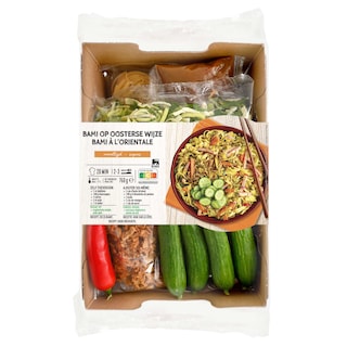 Delhaize | Maaltijdbox | Oosterse bami 