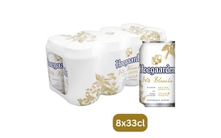 Hoegaarden | Witbier | 4,9% alc | Blik 8 x 33 cl