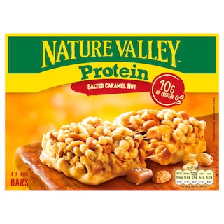 Nature Valley | Barres | Protein | Caramel salé | Cacahuète 