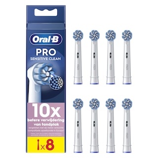 Oral-B | 8 opzetborstels | Sensitive clean 