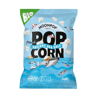 Moonpop | Popcorn | Sea Salt | Bio 