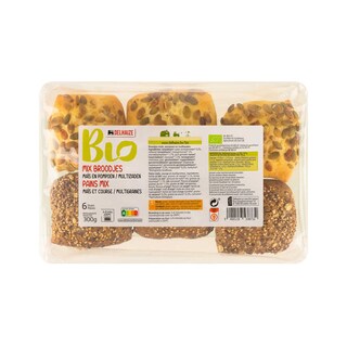 Delhaize | Bio | Mix | Broodjes | Bio 6 x 50 gr