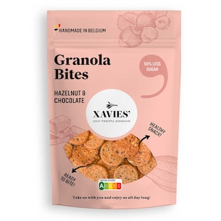 Xavies' | Biscuits | Granola | Noisettes | Chocolat 