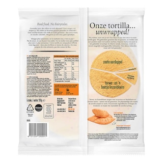 No Fairytales | Tortilla wraps | Zoete aardappel 