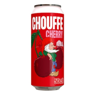 Chouffe | Chouffe|Belgisch bier met kersensmaak|Donkerrood|8%|50cl|Blik 