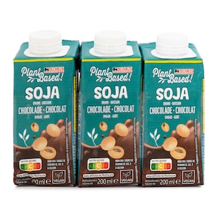 Delhaize | Plant-Based | Soyadrink | Choc | 3X20CL 3 x 20 cl