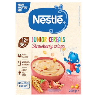 Nestlé | Granen | Aardbei Crunch| 12 maanden | 200gr 