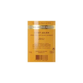 France - Frankrijk | Bordeaux - Saint-Julien | Château Ducru Beaucaillou 2012 
