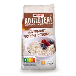 Delhaize | No gluten! | Havermout | Glutenvrij 450 gr