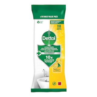 Dettol | Lingettes | Citron | 110st 