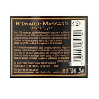 Bernard-Massard | Grande Cuvée | Sélection | Schuimwijn | Brut 