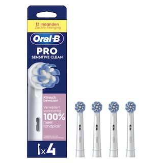Oral-B | 4 navulling | Sensitive clean 