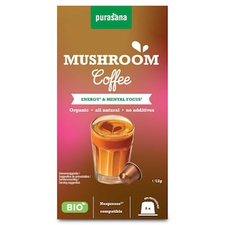 Purasana | Café | Mushroom | Capsules | Bio 