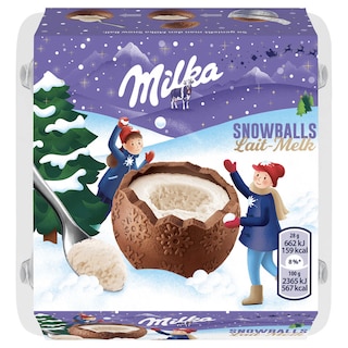 Milka | Chocolade | Melk | Snowball 112 gr