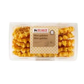 Delhaize | Galetten | Pure boter | Artisanaal | Mini 15 x 11,667 gr