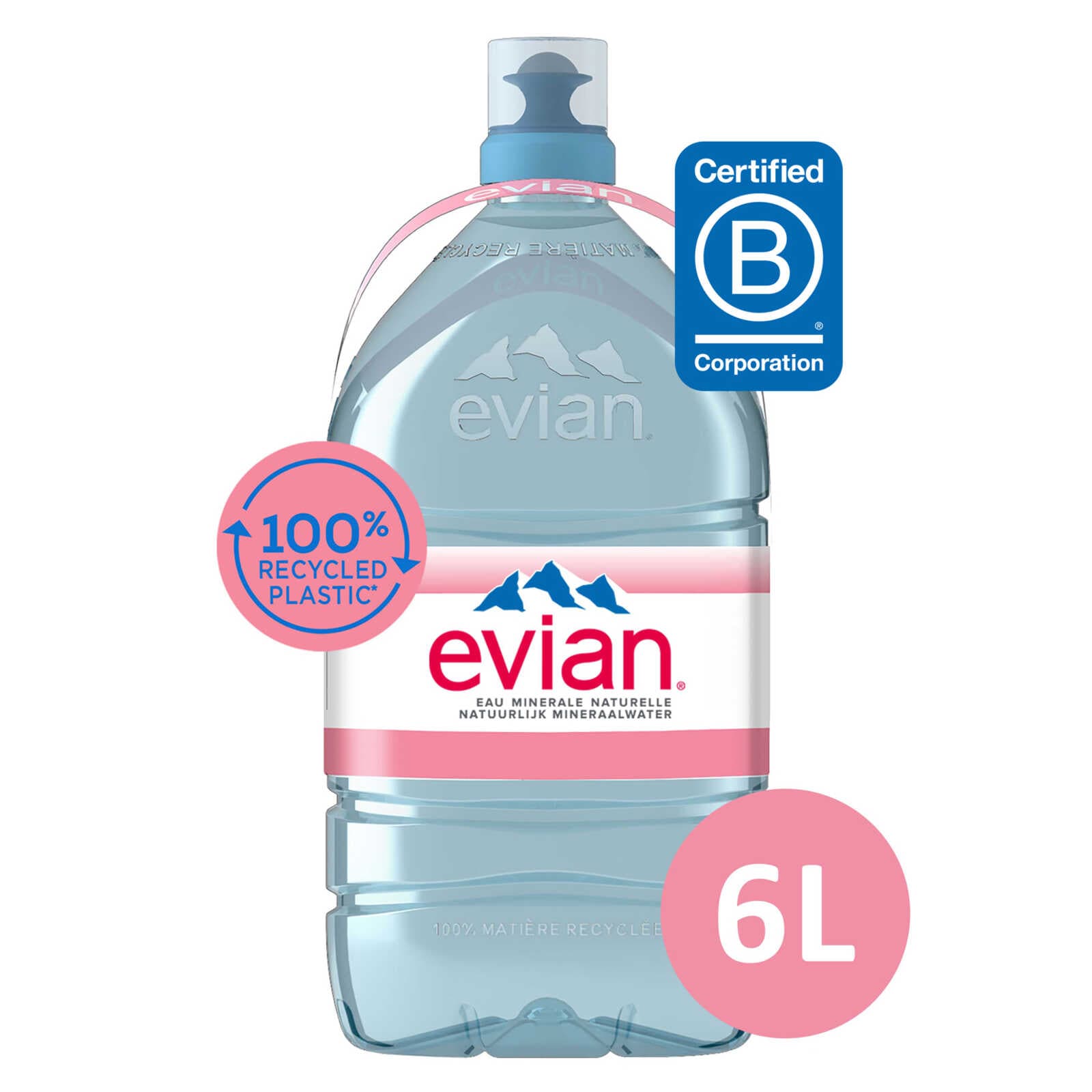 Evian Mineraalwater | Niet-bruisend | XXL | PET
