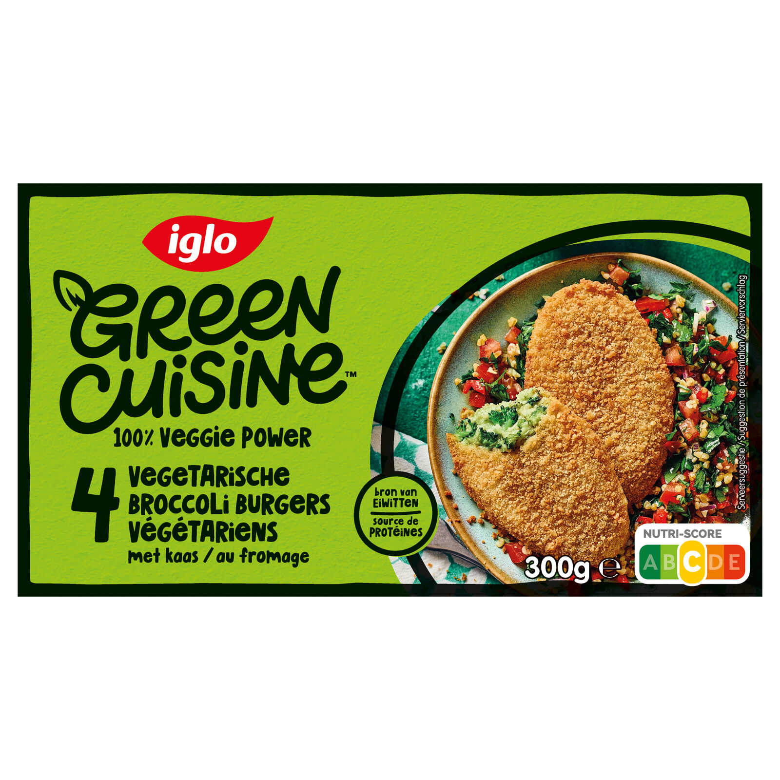 Iglo 4 | Burgers | Broccoli