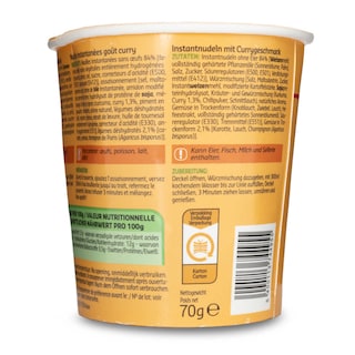 Delhaize | Cup | Noodle | Curry 70 gr