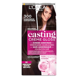 Casting | Donker kastanjebruin | 300 | Haarkleuring | Gloss 
