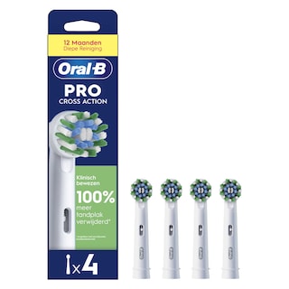 Oral-B | Cross Action | 4 recharges | Cross action XF 4 pc