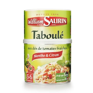 William Saurin | Taboule | Tomates fraîches 