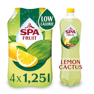 Spa | Fruit | Limonade | Bruisend | Lemon-Cactus | PET 
