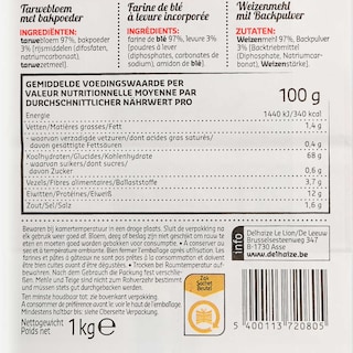 Delhaize | Farine | Fermentante 1 kg