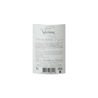 FR COTES DU RHONE | Côtes du Rhône AC | Valérianne Vieilles Vignes 2014 Rouge 