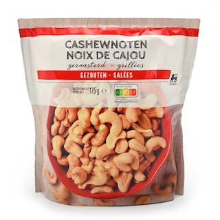 Delhaize | Cashewnoten | Gezouten 