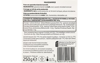 Delhaize | DLH MAASDAM 6SN 250G 