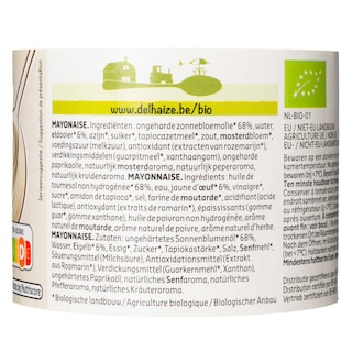 Delhaize | Mayonaise | Bio 25 cl
