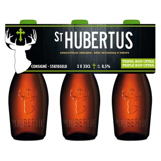 Sint Hubertus | Triple Hop bier | 8,5% alc 3 x 33 cl