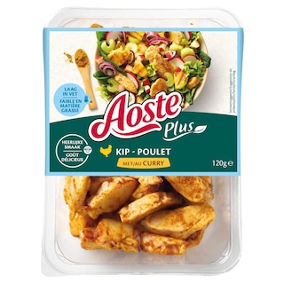 Aoste | Kippenstukjes | Curry 120 gr